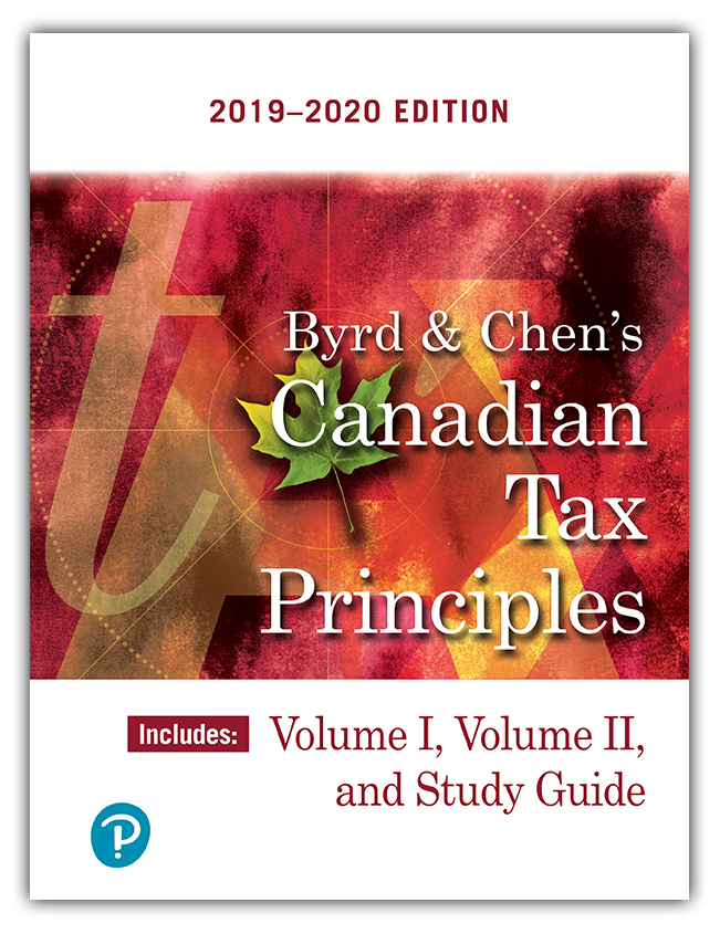 Canadian Tax Principles, 2019-2020 [2019] - Orginal pdf